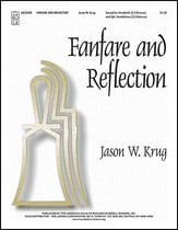Fanfare and Reflection Handbell sheet music cover